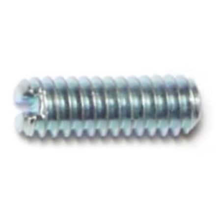 1/4-20 X 3/4 Steel Coarse Thread Slotted Headless Set Screws 20PK